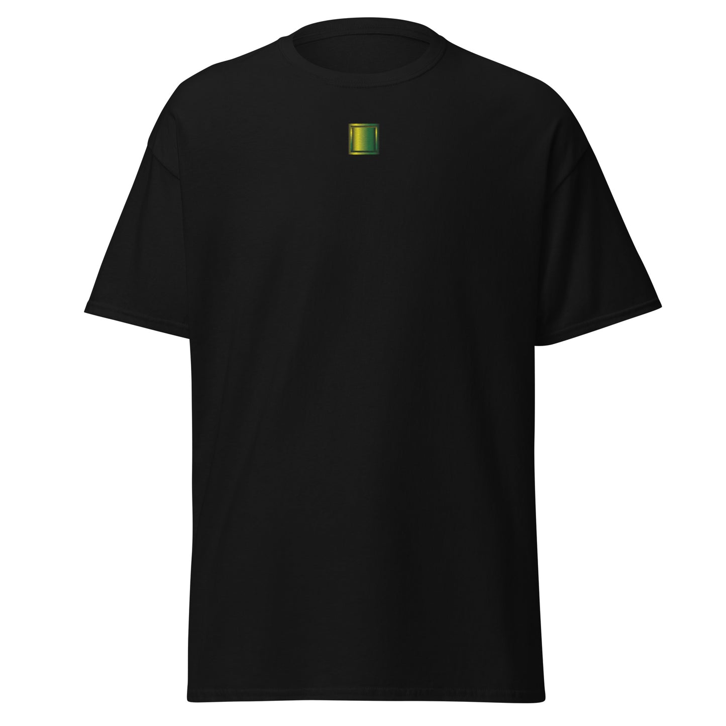 Den Haag Vierkant Vlag T-shirt(geborduurd)