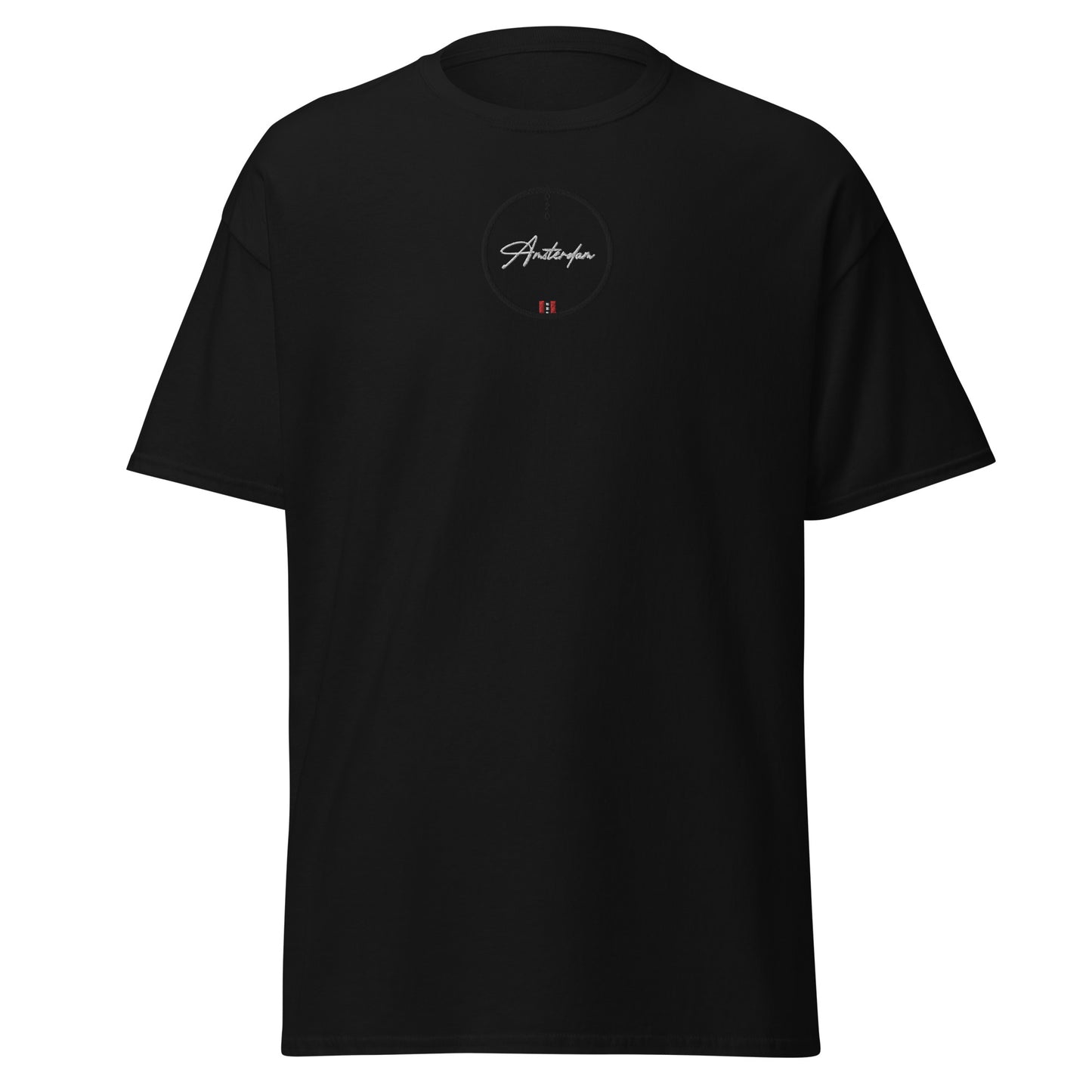 Amsterdam Cirkel T-shirt(geborduurd)